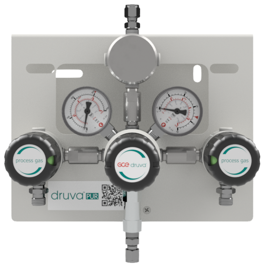 NH3 & SO2 – manual changeover, shut-off valve at inlet page image